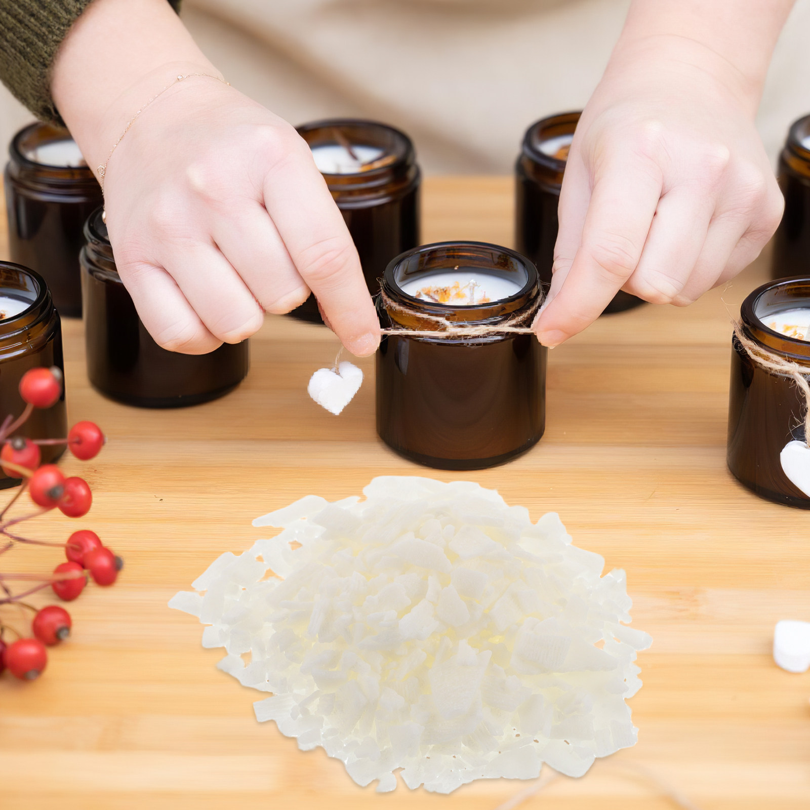 Candle Supplies In Bulk - Soybean Natural Wax for Making DIY