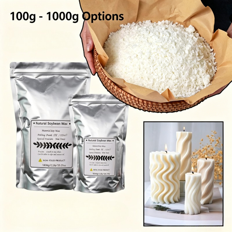 2026 Pure Organic Soy Wax, 100 - Candle Supplies In Bulk incelemesi ve fiyatı