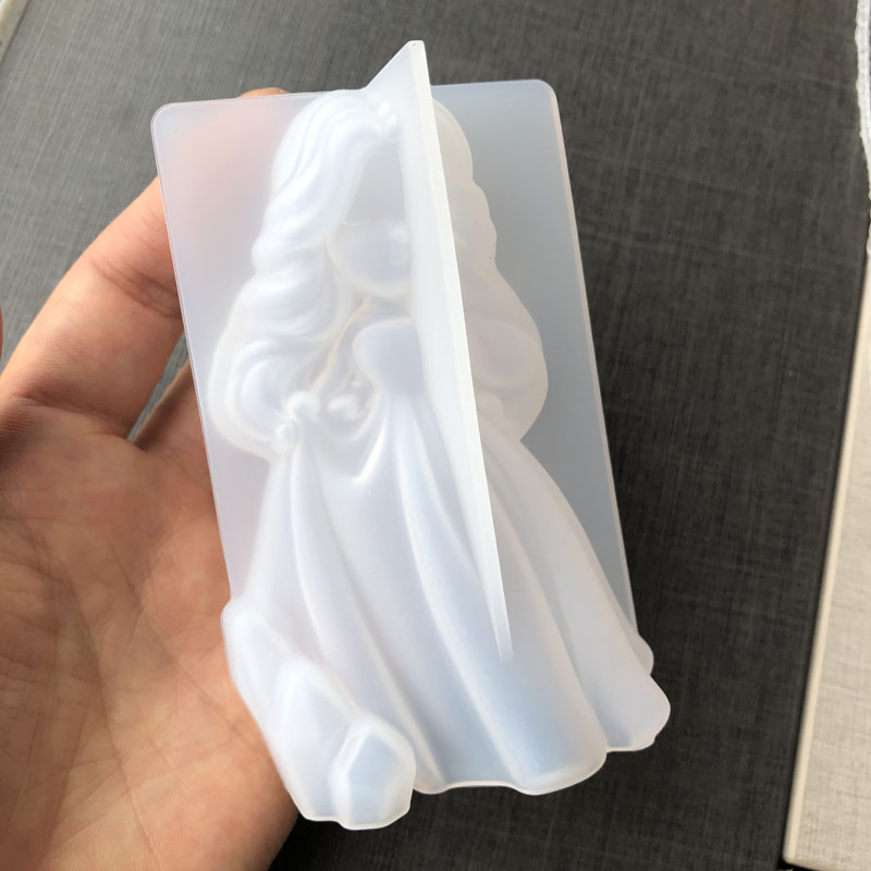 3D Cute Princess Silicone Cand - Candle Supplies Wholesale incelemesi ve fiyatı