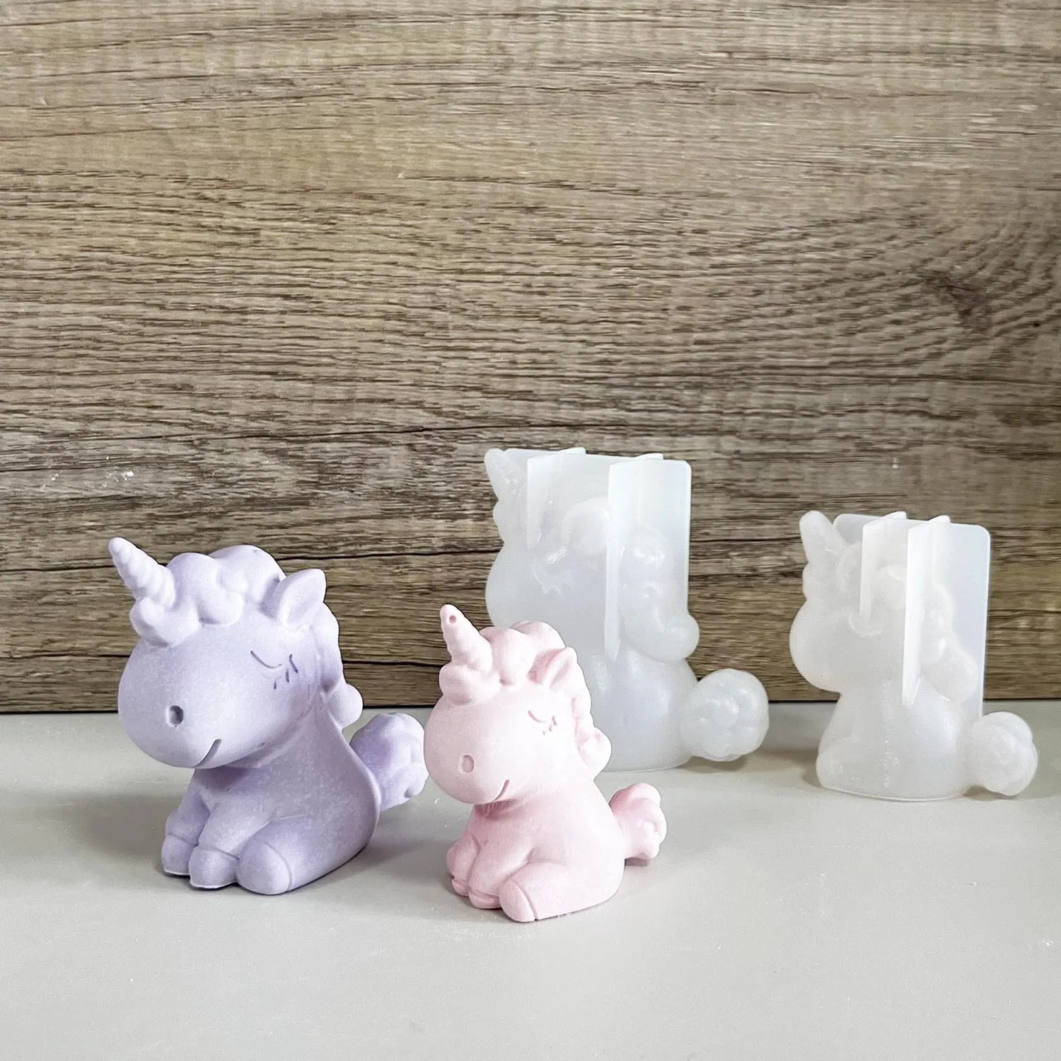 3D Geometric Silicone Unicorn  - Candle Supplies Wholesale incelemesi ve fiyatı