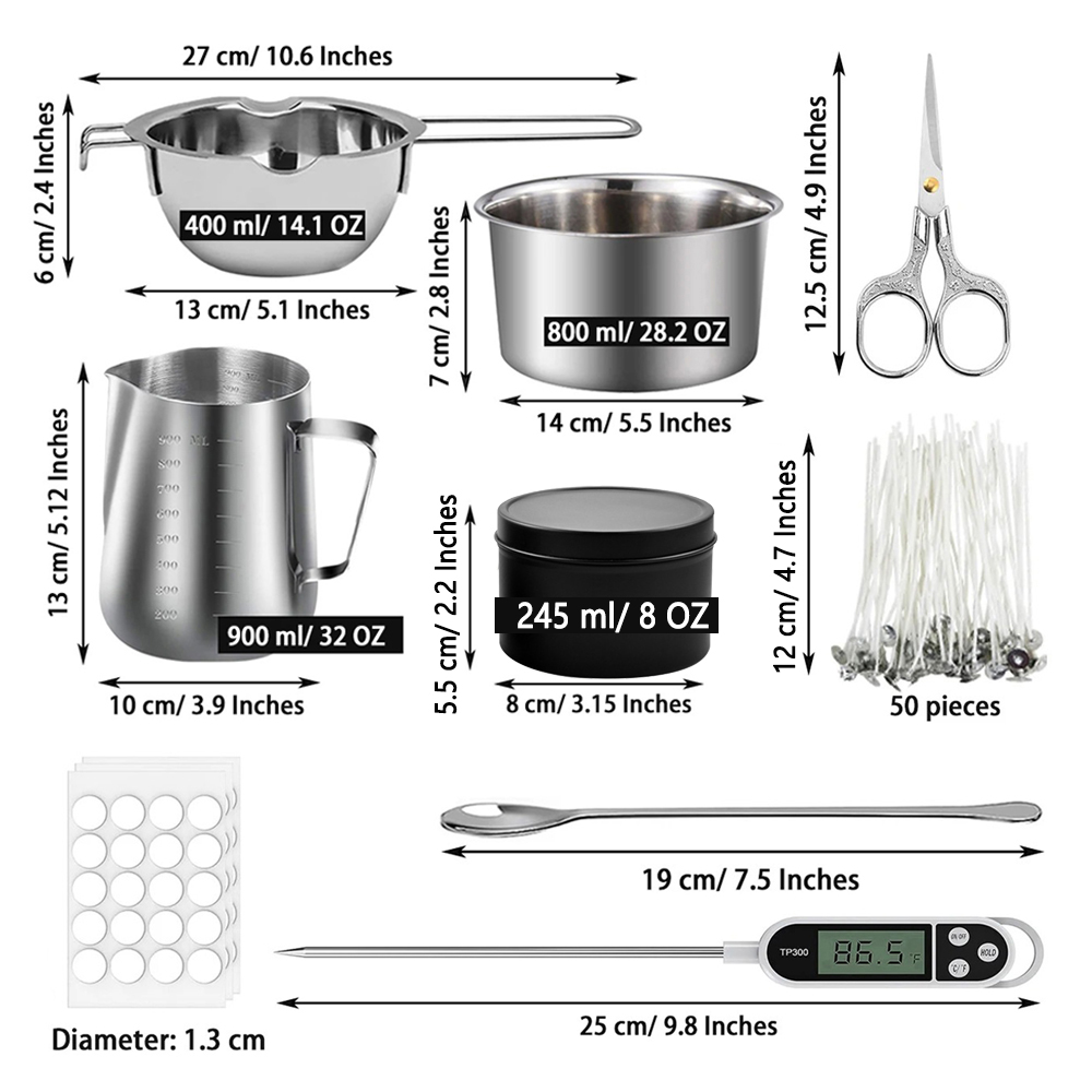 Glintmos DIY Candle Making Kit - Candle Supplies Wholesale incelemesi ve fiyatı