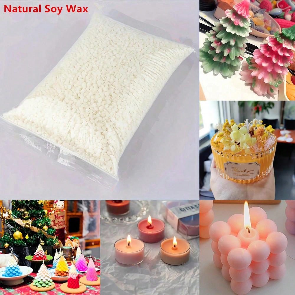 100G/500g/200g Pure Soy Wax Pa - Candle Supplies Wholesale incelemesi ve fiyatı