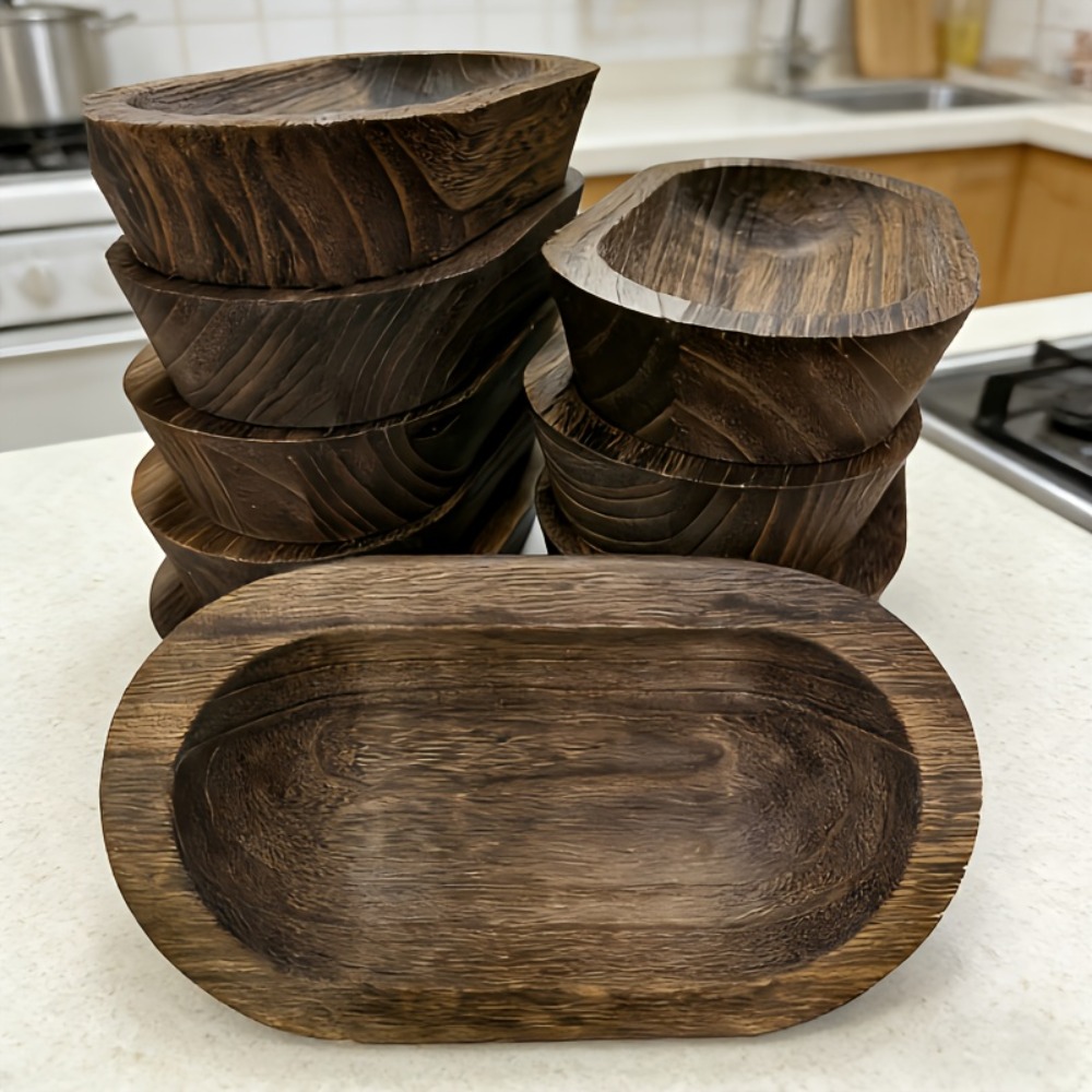 10 Packs Wooden Dough Bowls, f - Candle Supplies In Bulk incelemesi ve fiyatı