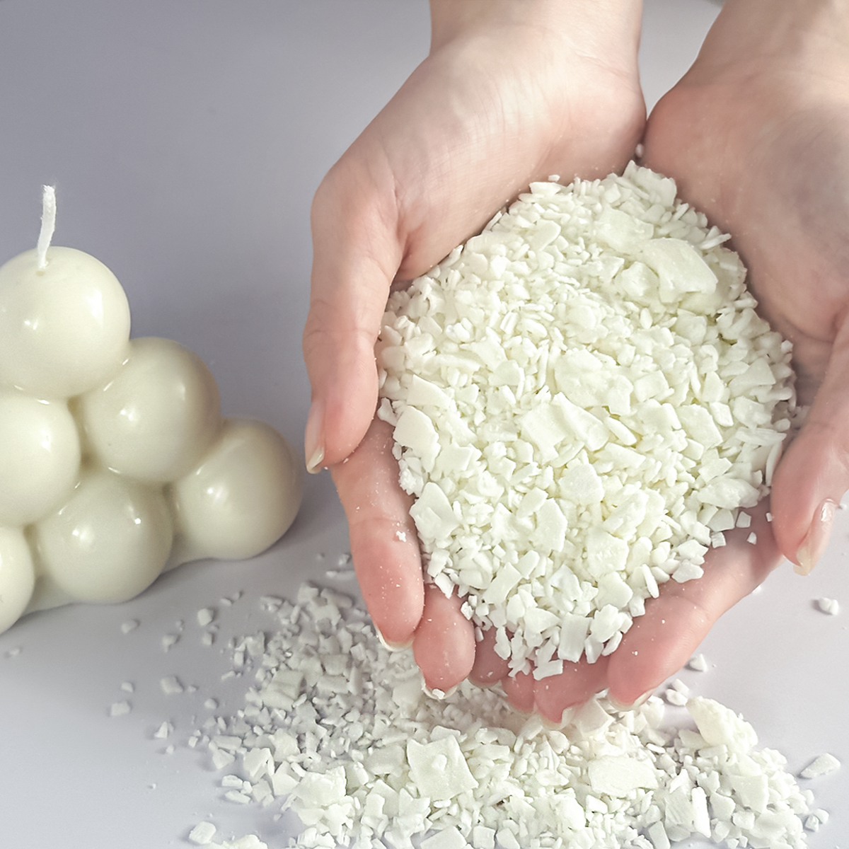 250g/500g Natural Soy Wax Gran - Candle Supplies Wholesale incelemesi ve fiyatı