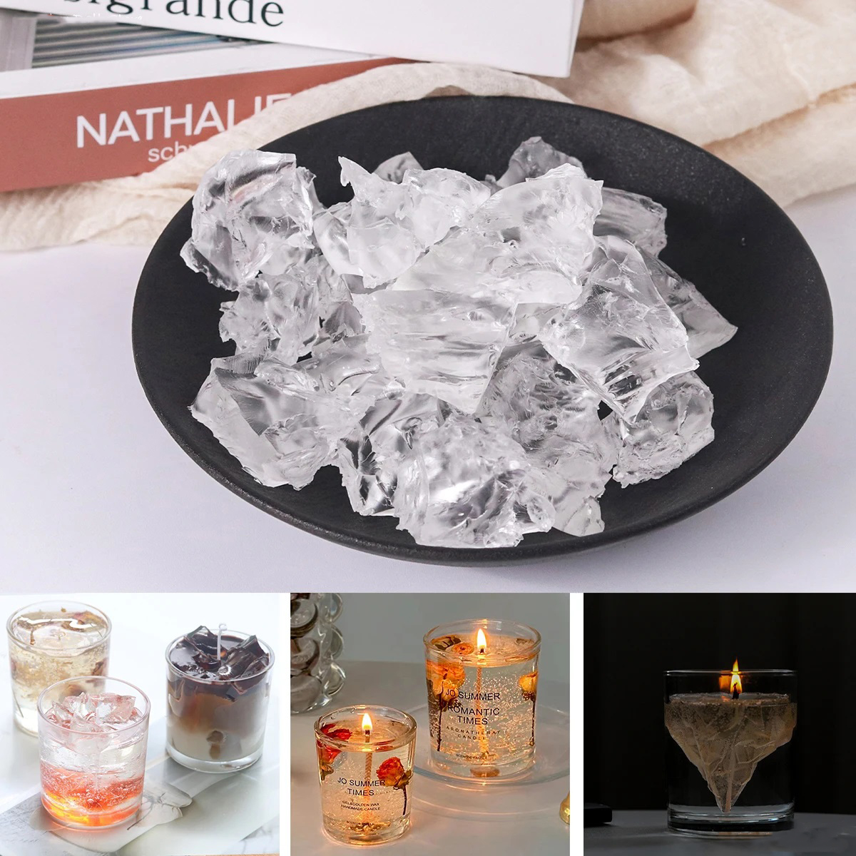 100G 7Colors Jelly Wax DIY Han - Candle Supplies Wholesale incelemesi ve fiyatı