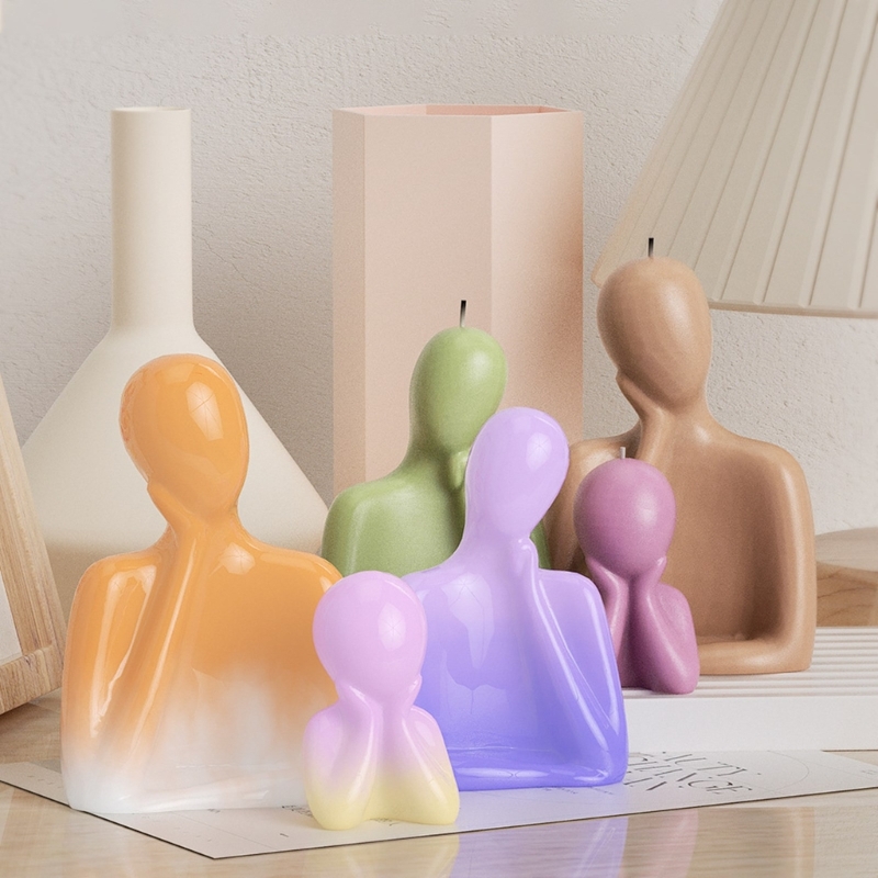 3D Family Candle Silicone Mold - Candle Supplies Wholesale incelemesi ve fiyatı