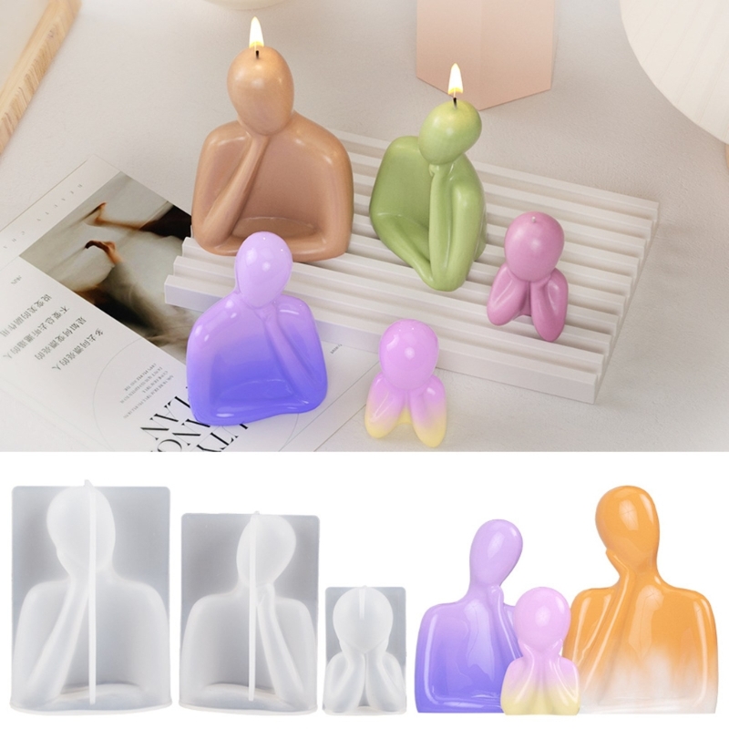 3D Family Candle Silicone Mold - Candle Supplies Wholesale incelemesi ve fiyatı
